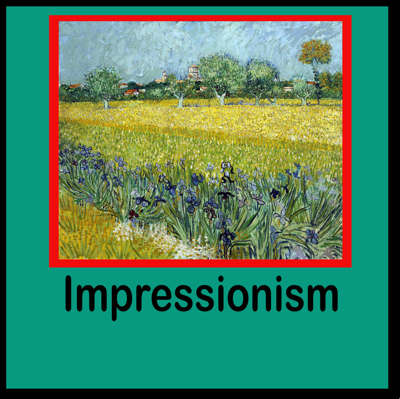 Impressionism Button