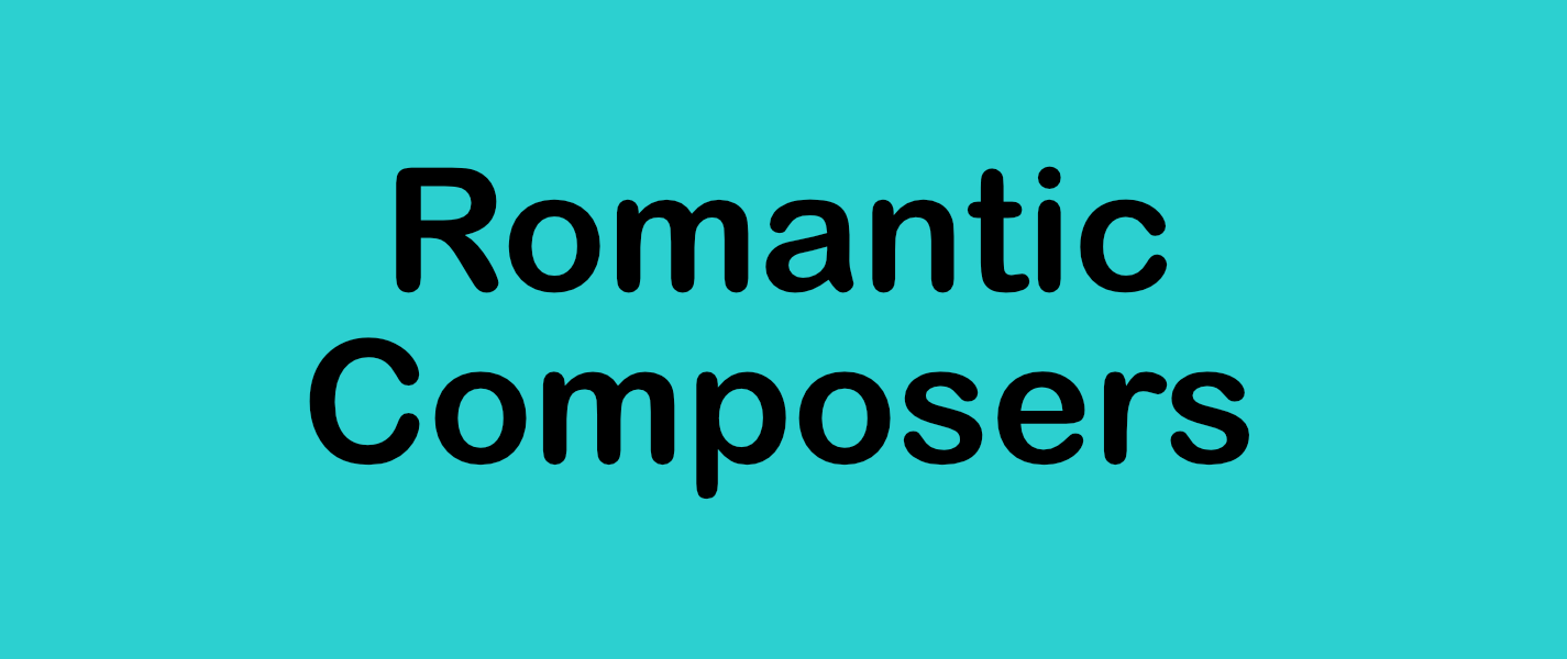 Picture of Romantic composers button